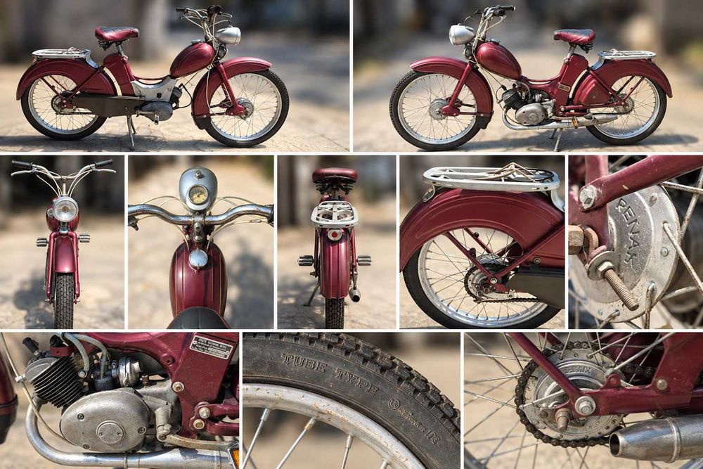 Ретро мотори Simson Schwalbe KR51/1 и  SR2 - 2бр