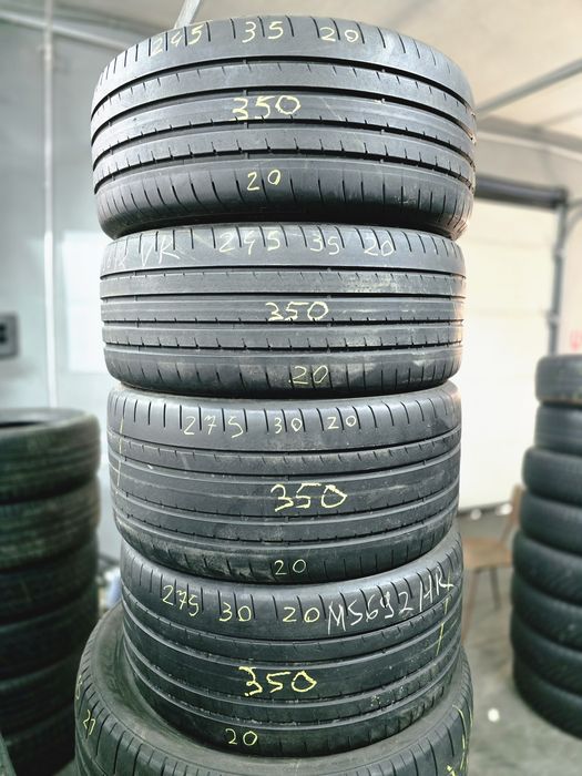 SET 275/30/20 + 245/35/20 VARA GOODYEAR 2020 RUNFLAT Stare excelentă