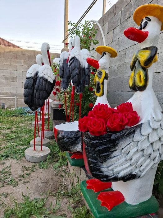 Садовые скульптуры для вашего сада.