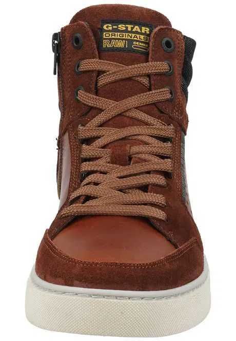 G-Star - Sneaker Leather/Textile Brown Оригинал Код 988