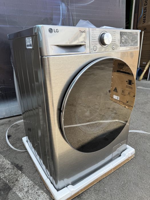 Стиральная машина LG с сушкой 11/7 кг TW4V5EG2S AI DD Steam ThinQ