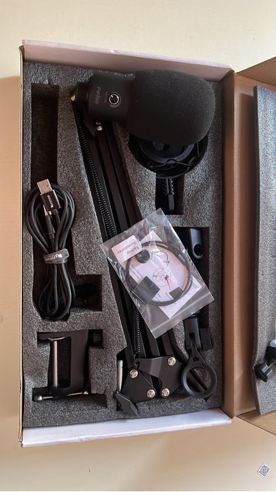 Микрофон Fifine T669 черный