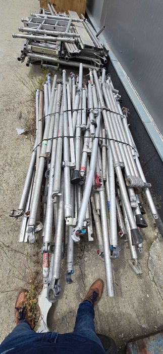 Lot Componente Schela Turn Mobil Aluminiu ALTREX (Olanda) – Lungime 3.00m / Profil Premium RS5