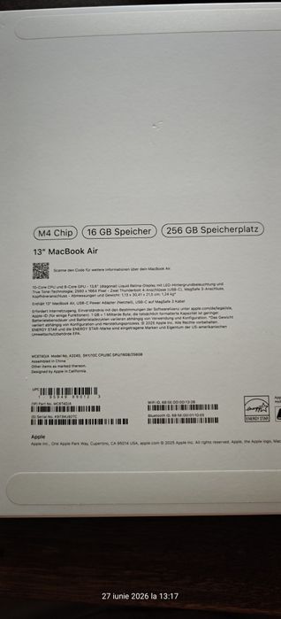 Vând MacBook Air