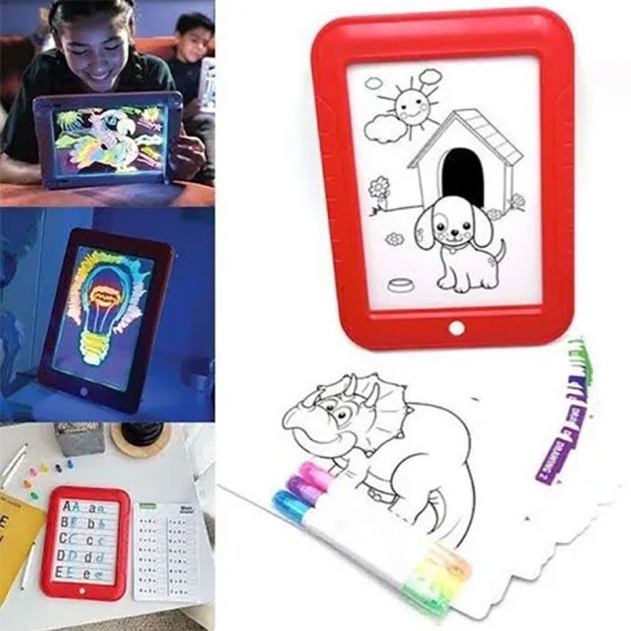 Tableta interactiva MAGIC PAD 3D tabla magica de desenat+accesorii