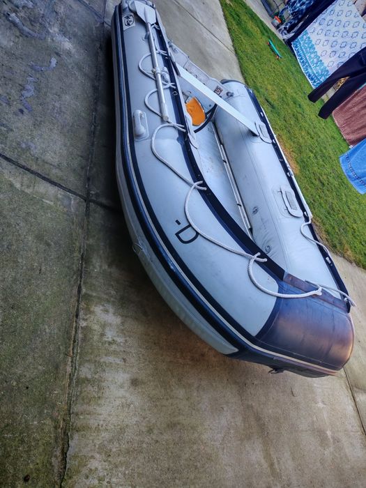 Vand barca gonflabila 3.60 cu chilă și podina aluminiu baloane 50