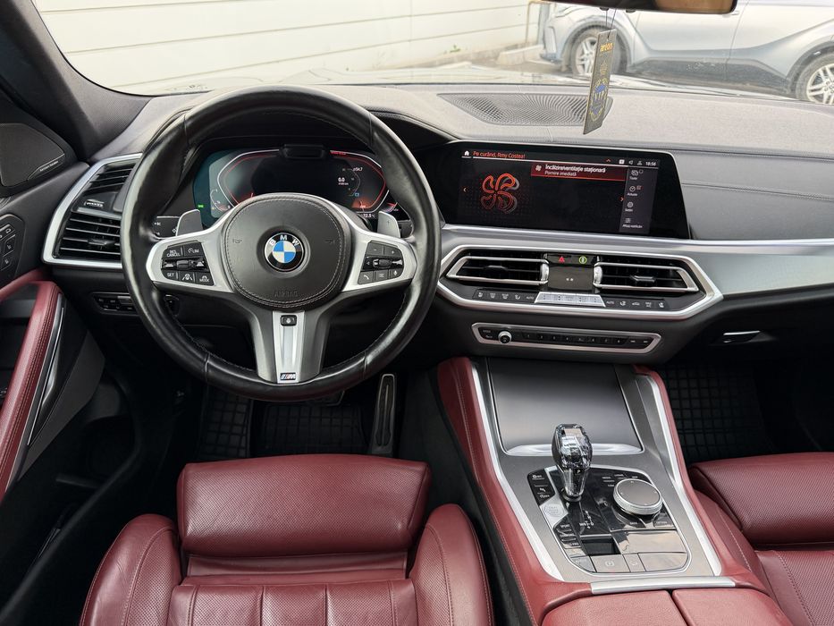 BMW X6 M Pachet * 4.0i * Piele Rosie * Swarovski