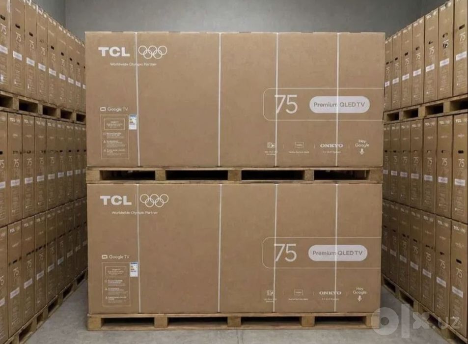 Телевизор TCL 32/43/55 UHD 4K Qled Mini Led" Smart TV