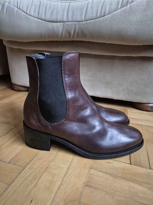 Botine Exclusiviste Diesel Black Gold, Toc 5.5 cm, Damă - 43