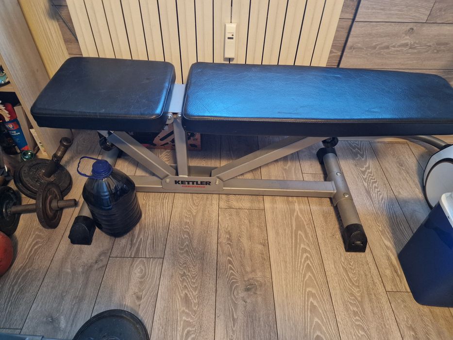 Лежанка Kettler + стойка за лост