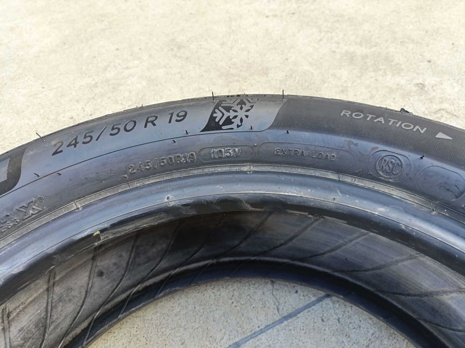 O anvelopa iarna 245 50 19 michelin pilot alpin 5 zp run flat 8 mm