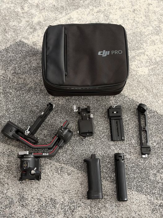 Gimbal DJI RS2 + talpa filmare verticala