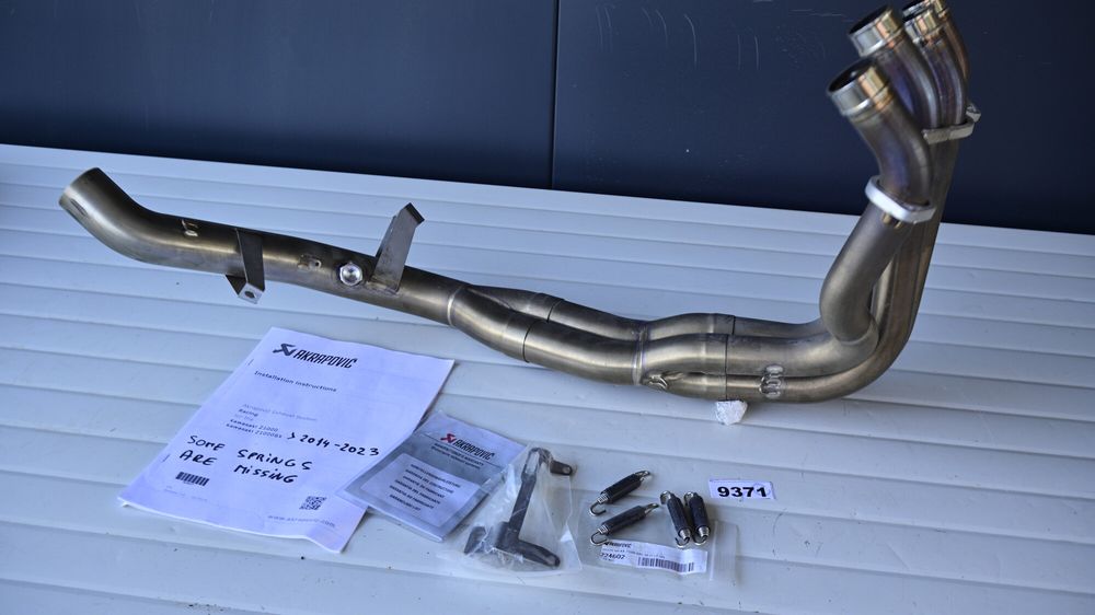 Kawasaki Z1000 / Z1000 SX 2014 2023 Galerie de evacuare Akrapovic