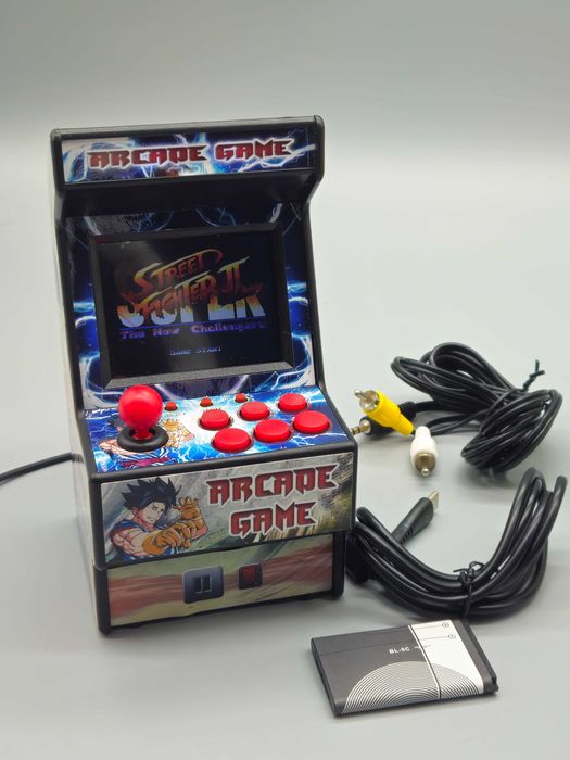 Мини аркадна конзола „Arcade Game“ 156 в 1 с TV изход и батерия BL-5C
