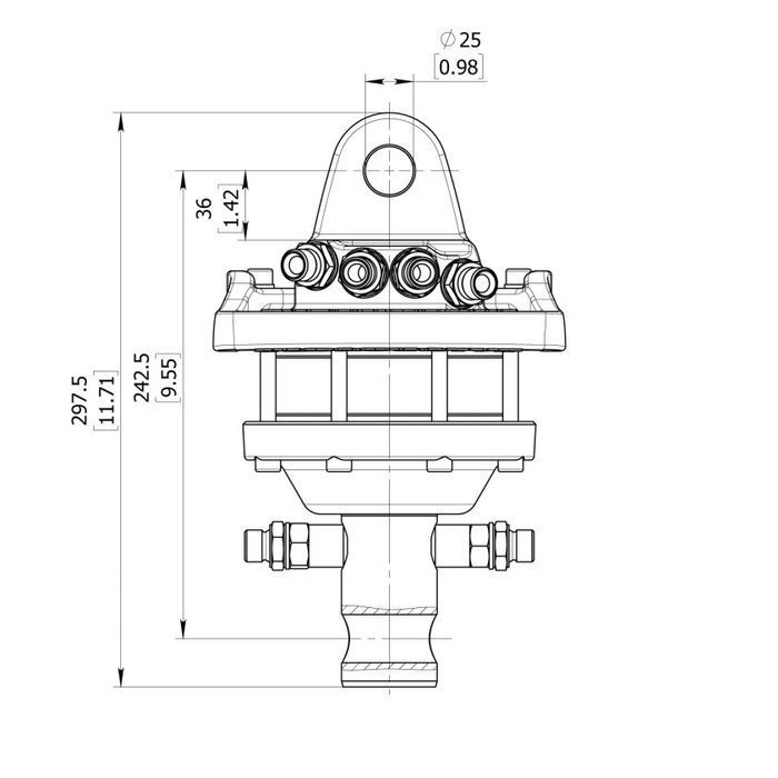 rotator pentru graifer gr 30