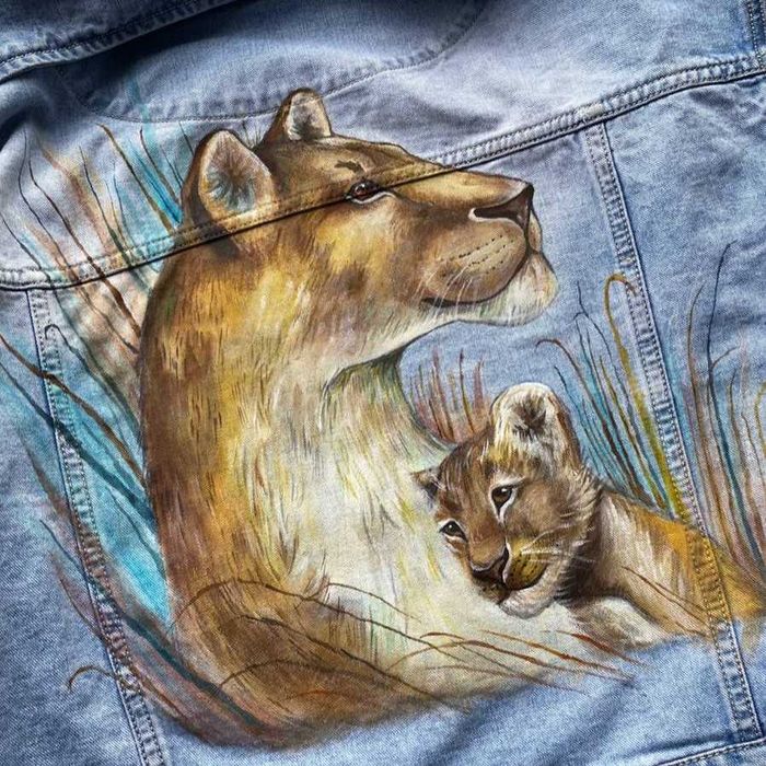 Роспись одежды на заказ