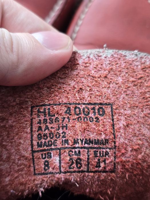 Ботинки из кожи  Hawkins