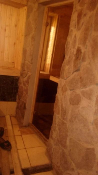 Семейная баня на дровах