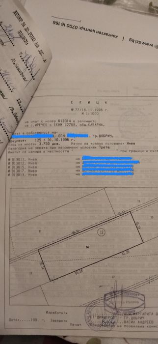 Земеделска земя обл. Каварна