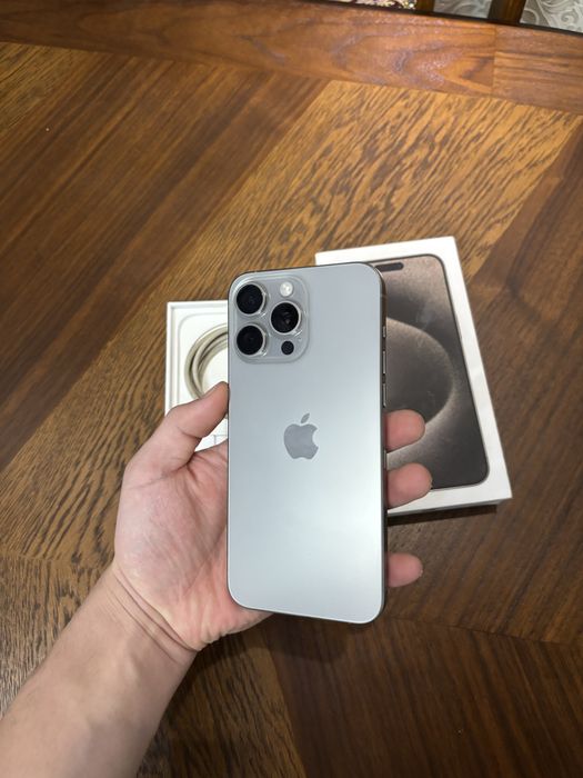 Iphone 15 pro max 256 gb natural titan