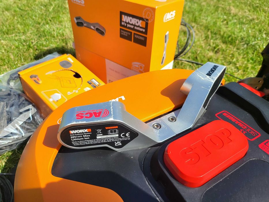 Косачка робот WORX Landroid WR130E + ACS пълен комплект + 50м кабел