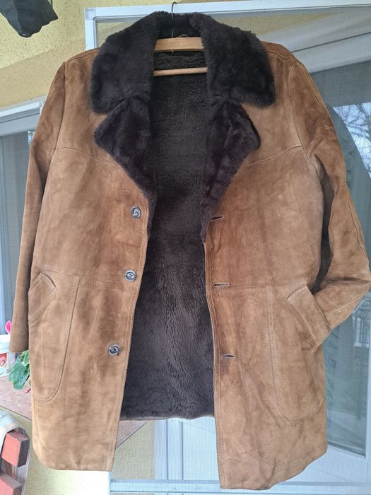 Cojoc bărbați din blană naturală, Belgium( 3XL)