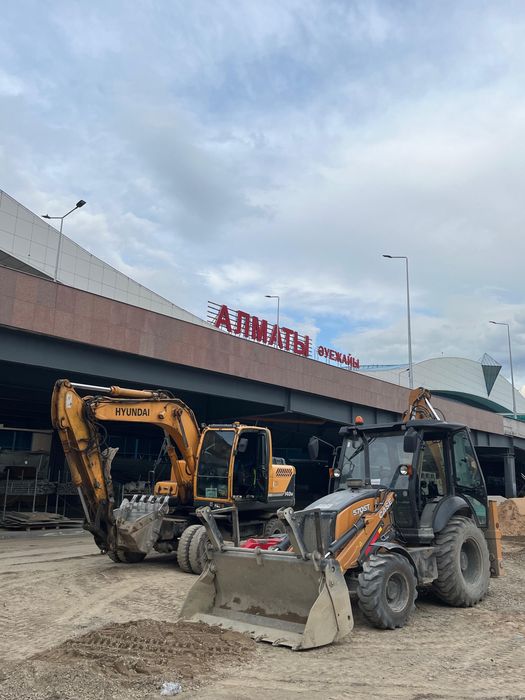 Услуги экскаватора с опытным водителем