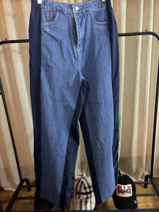 Ефектни дънки деним и шушляк