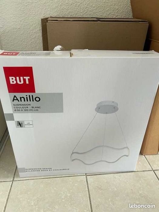 Lustră LED suspendată Anillo Ø50cm