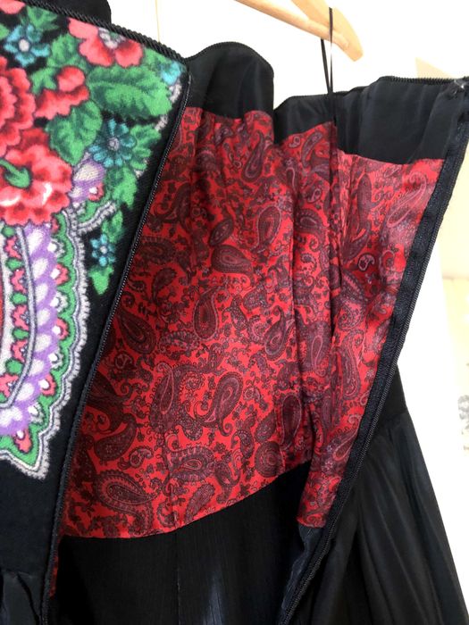 Rochie de ocazie cu corset hand made din materiale de exceptie S