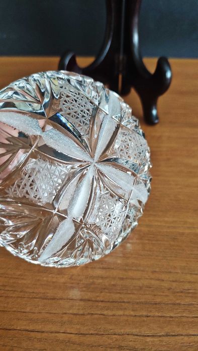 Чинийки за сладко оловен кристал комплект от 6 бр