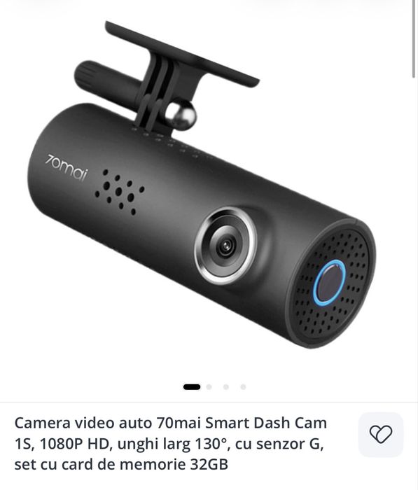 Camera video auto 70 mai full hd , ca noua