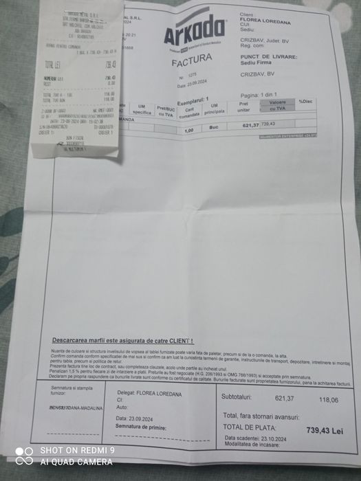 Șipcă metalica canadiana