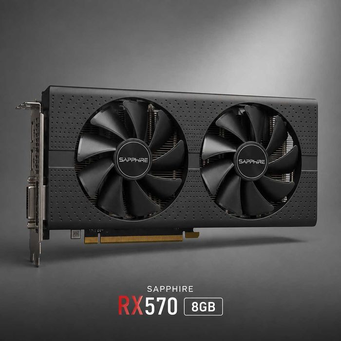 Radeon RX570 Sapphire 8GB б/у