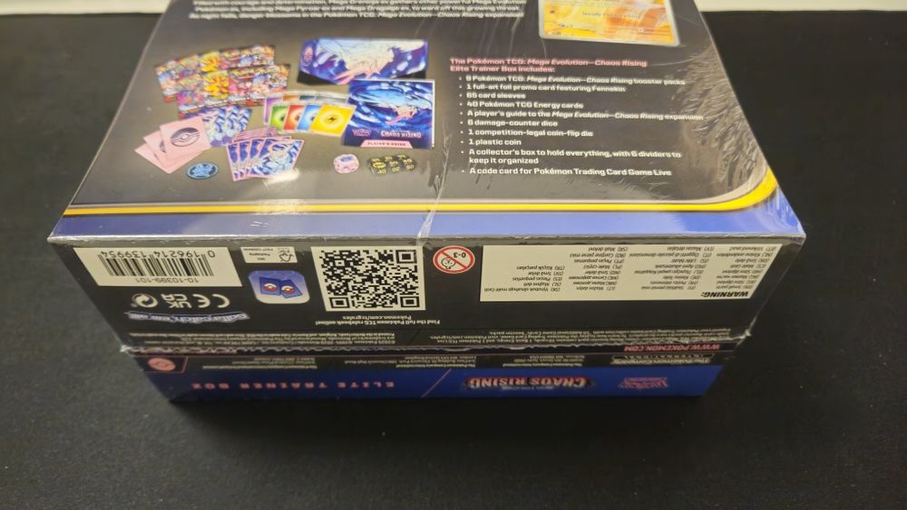 Pokemon Chaos Rising ETB sigilat – box premium