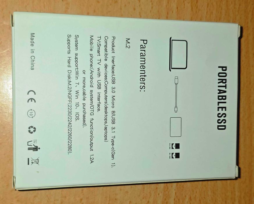 Xiaomi SSD Оригинален твърд диск  128TB твърд диск