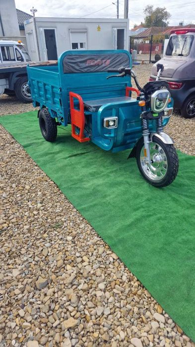 Triciclu Forte 1000Cargo cu bena basculabila si reductor cu 6 viteze