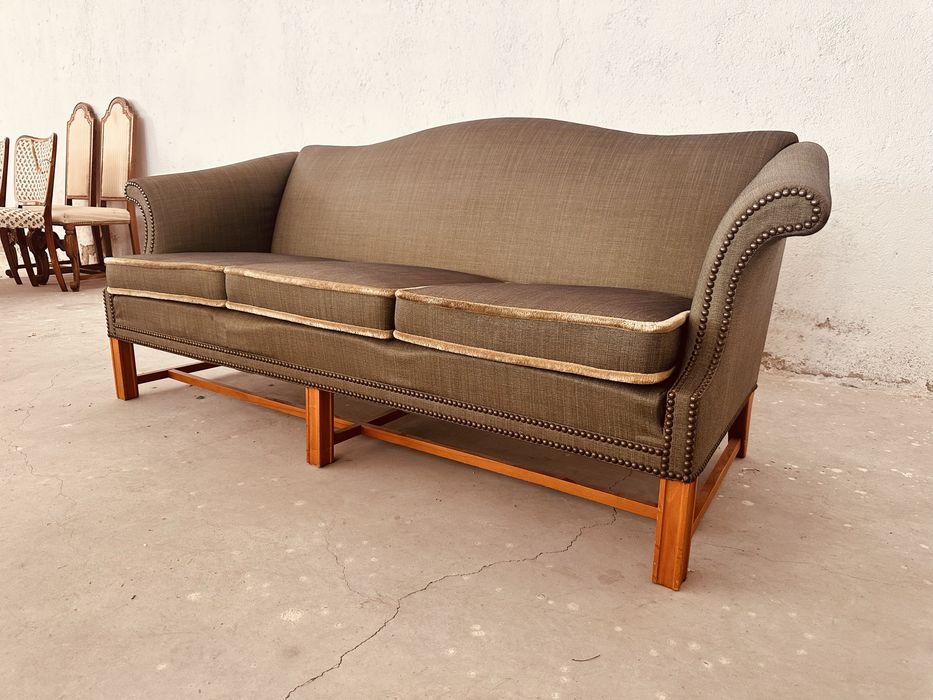 Винтидж скандинавски диван в стил Ole Wanscher – Danish Modern, 70-те години