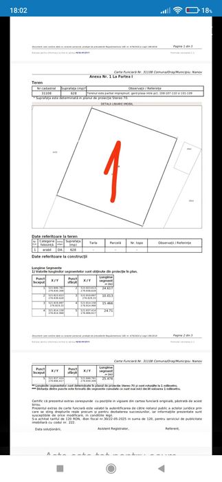 Teren intravilan Nanov