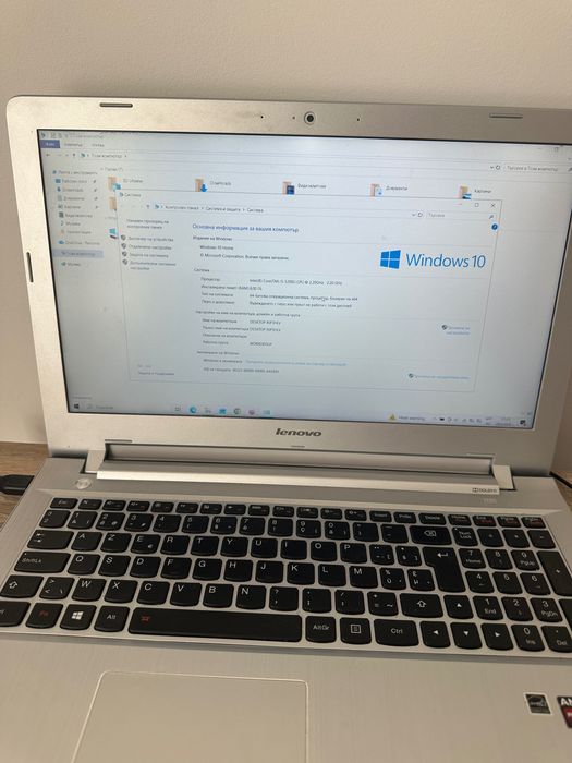 Лаптоп Lenovo 8gm ram i5-5200 4gb видео карта