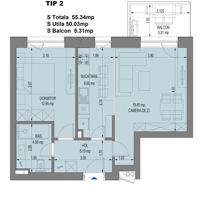 Apartament 2 camere | Nusco City Faza 2 | Vedere panoramica | Pipera