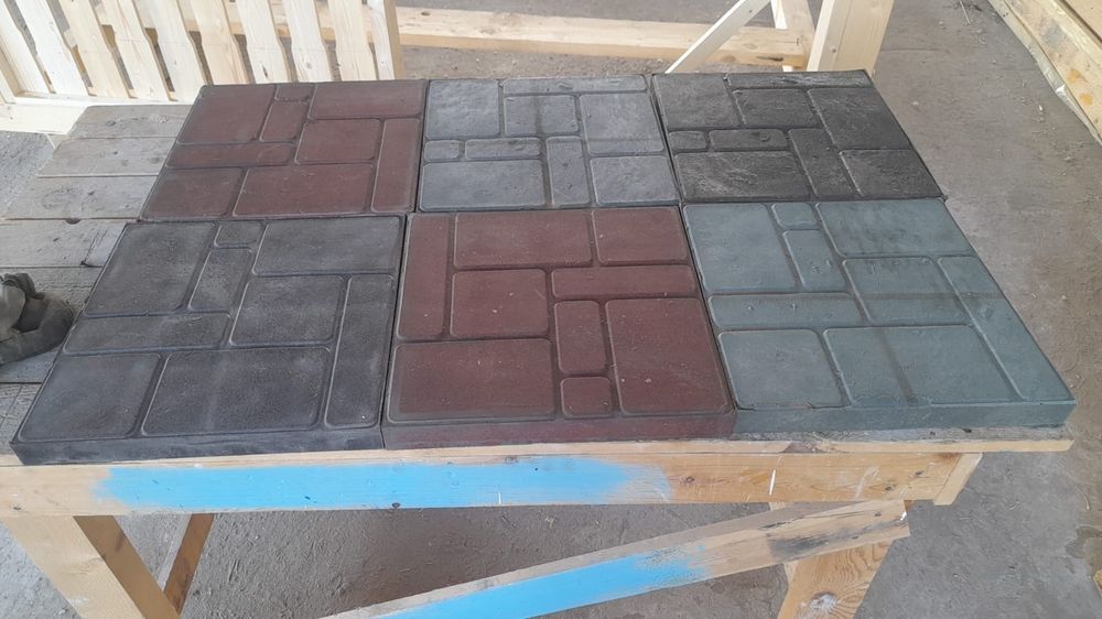 Плитка тротуарная полимерпесчаная