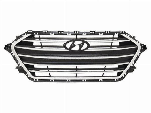 Решетка радиатора  Hyundai Elantra