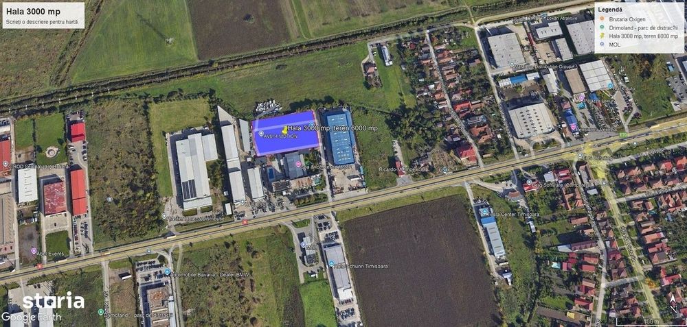 Hala logistica/industriala de vanzare in Timisoara-Calea Lugojului 300