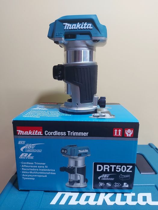 Нова акумулаторна безчеткова фреза MAKITA DRT50
