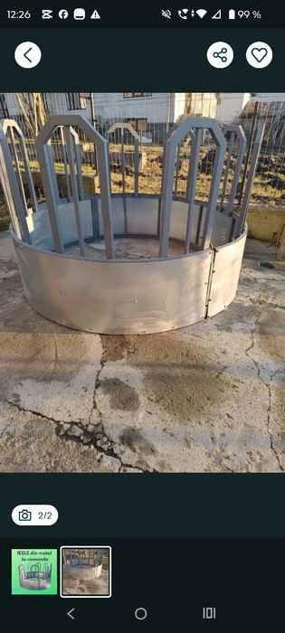De vanzare iesle pentru vaci si pentru oi