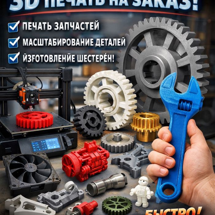 3д принтер 3D печать