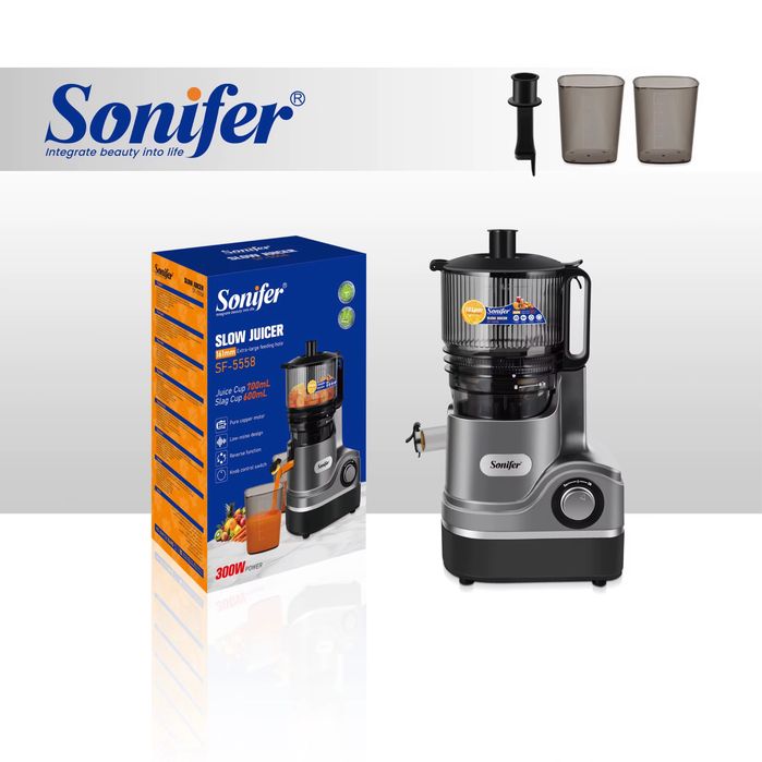 Электрической соковыжималки Шнековая Sonifer SF-5558