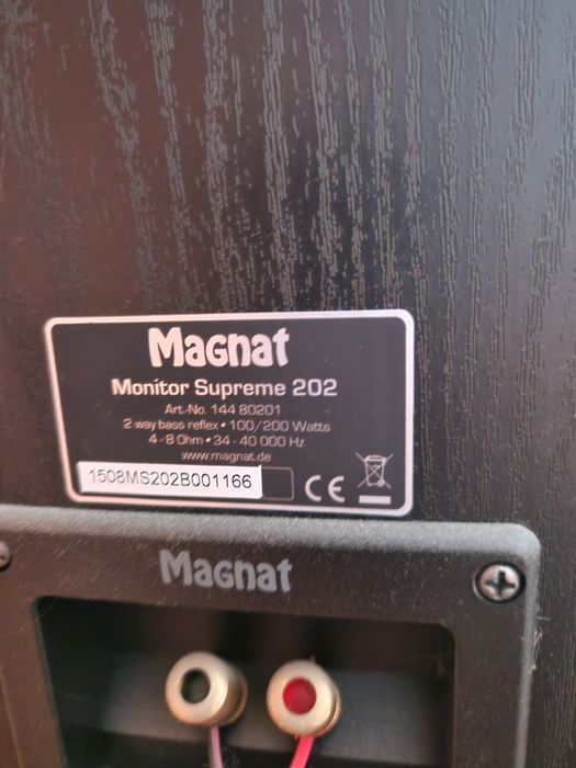 Boxe Magnat + Receiver Yamaha