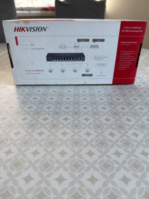 Poe коммутатор Hik Vizion
